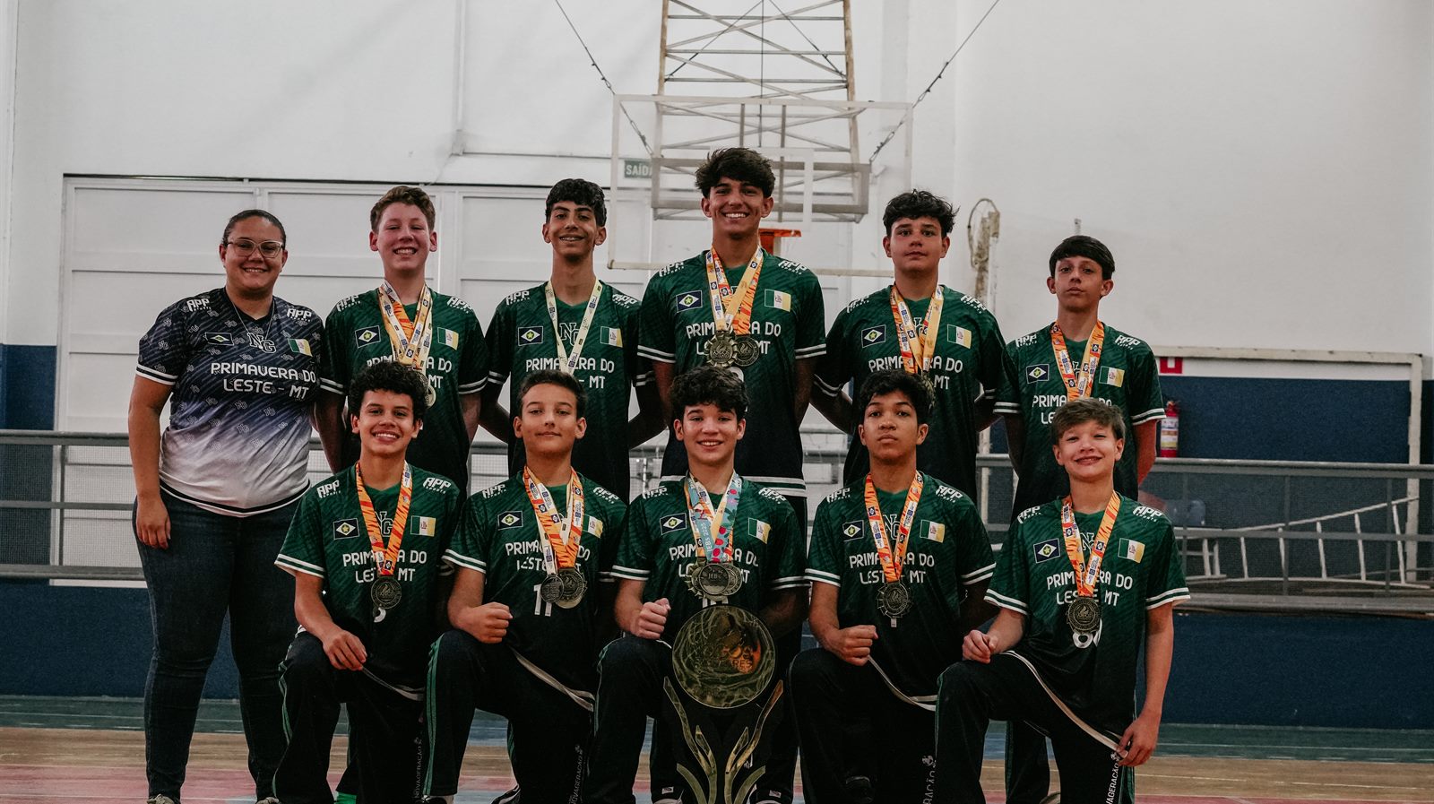 Equipe de Voleibol do Colégio Nova Geração