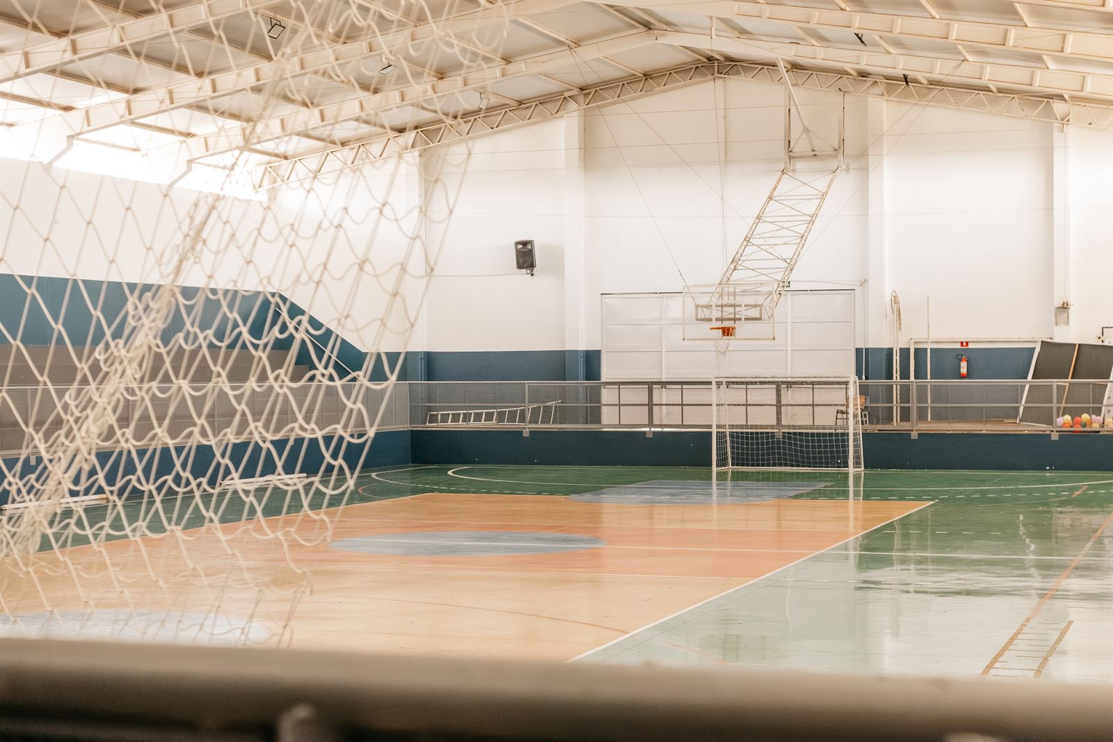 Ginásio poliesportivo coberto